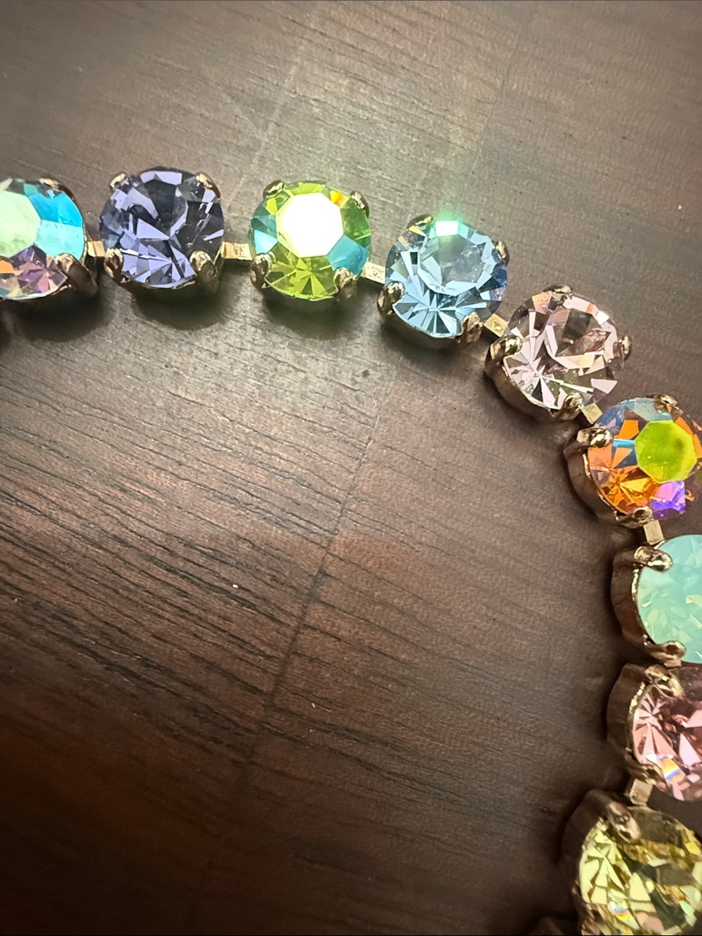 Mariana Multicolor Basic Crystal Bracelet in roseGold Tone 4252 - Picture 6 of 6